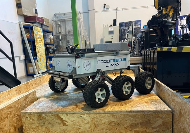 Donatello, el primer robot de Roborescue.