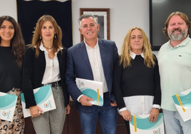 Concejales de Compromiso Manilva, organizadora del II Encuentro Provincial.