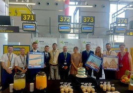 Ryanair y el aeropuerto han celebrado estos tres estrenos de la compañía líder en Málaga.