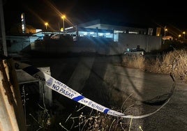 Descampado en el que se habría producido el posible crimen machista.