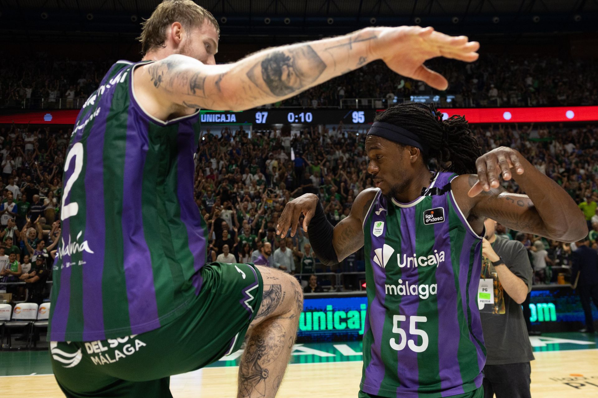 El vibrante Unicaja - Barcelona, en imágenes