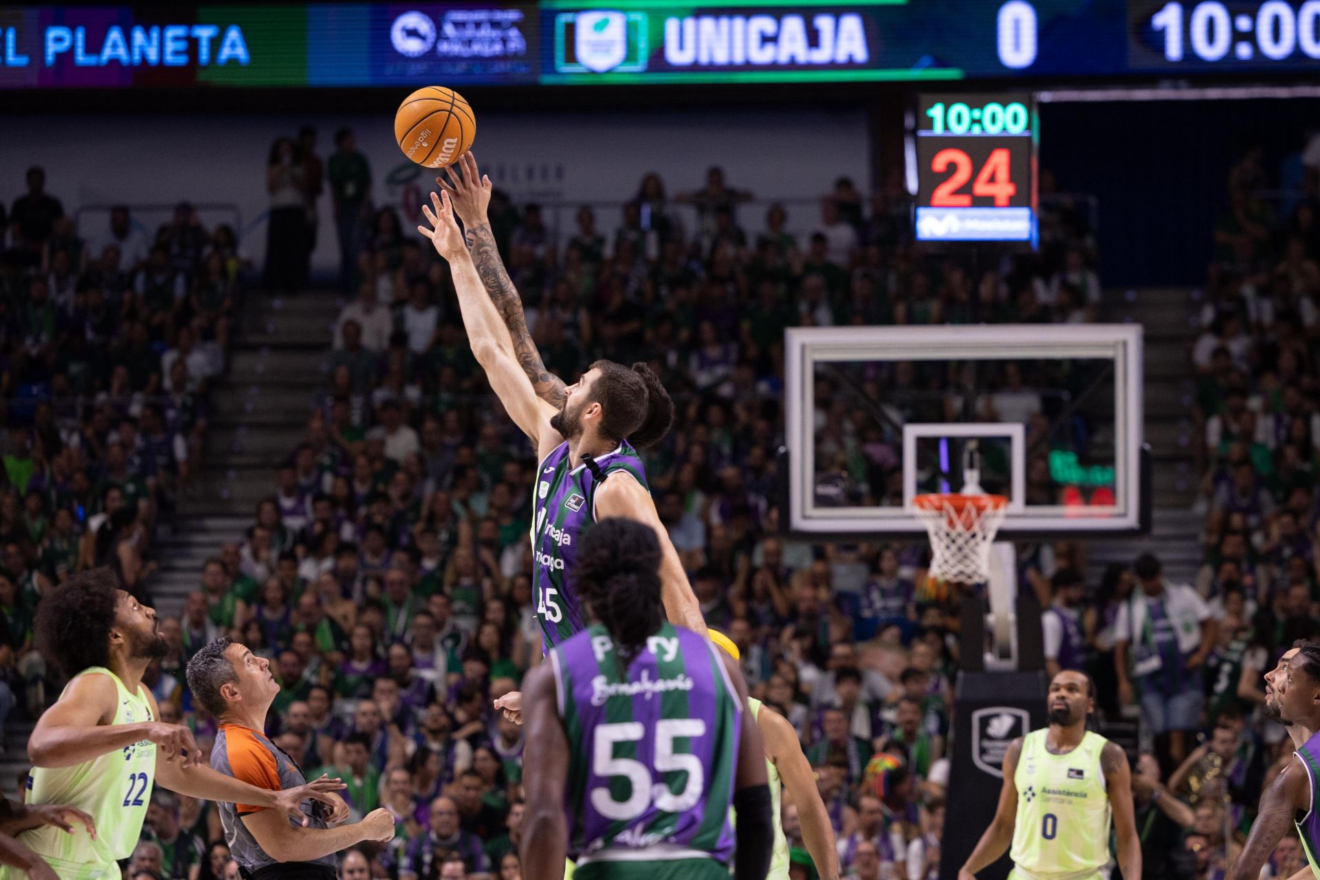 El vibrante Unicaja - Barcelona, en imágenes