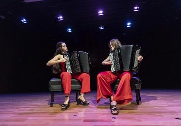 Los acordeones del Dúo Éire cierra en Ponferrada el ciclo Juventudes Musicales