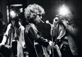 Bob Dylan, en los años 60.