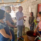 Visita al proyecto de desarrollo económico rural inclusivo sostenible en Sibinal y Tacaná (Guatemala), financiado por la comunidad autónoma de La Rioja y ejecutado por Manos Unidas.
