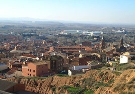 Vista panorámica de Alfaro.