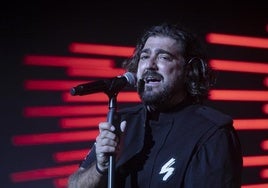 El cantante Antonio Orozco.