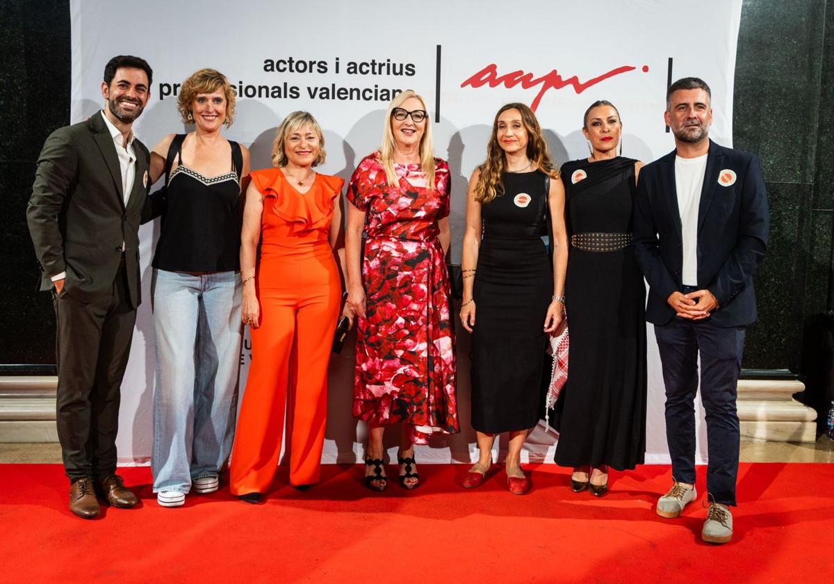 Las imágenes de los premios del sindicato de Actores y Actrices Profesionales Valencianos