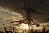 Torre de transporte de energía.