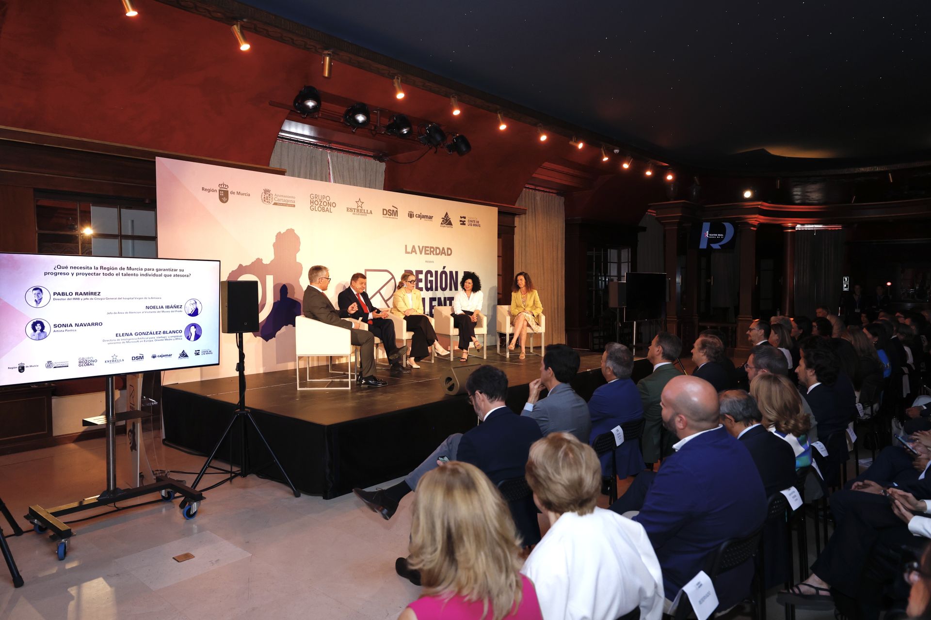 Las imágenes de la presentación de Región de Talentos en el Teatro Real de Madrid