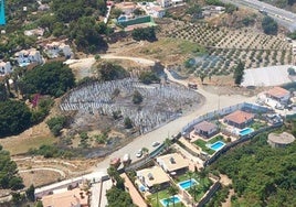 Wildfire on Costa del Sol quickly brought under control
